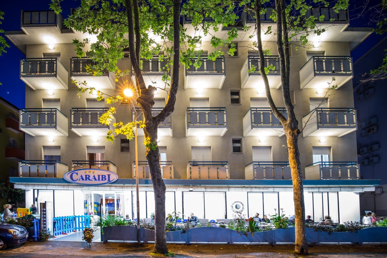 Hotel Caraibi Rimini Esterno foto