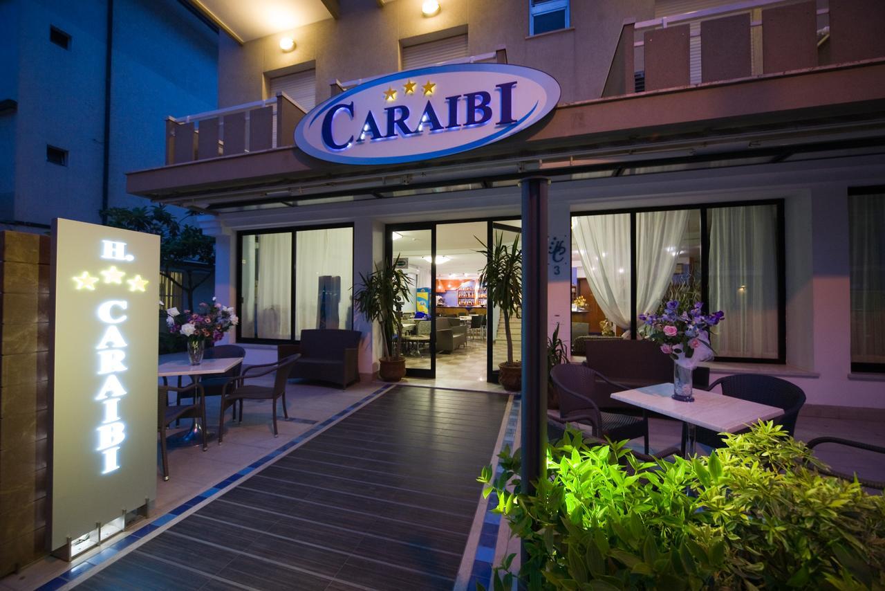 Hotel Caraibi Rimini Esterno foto