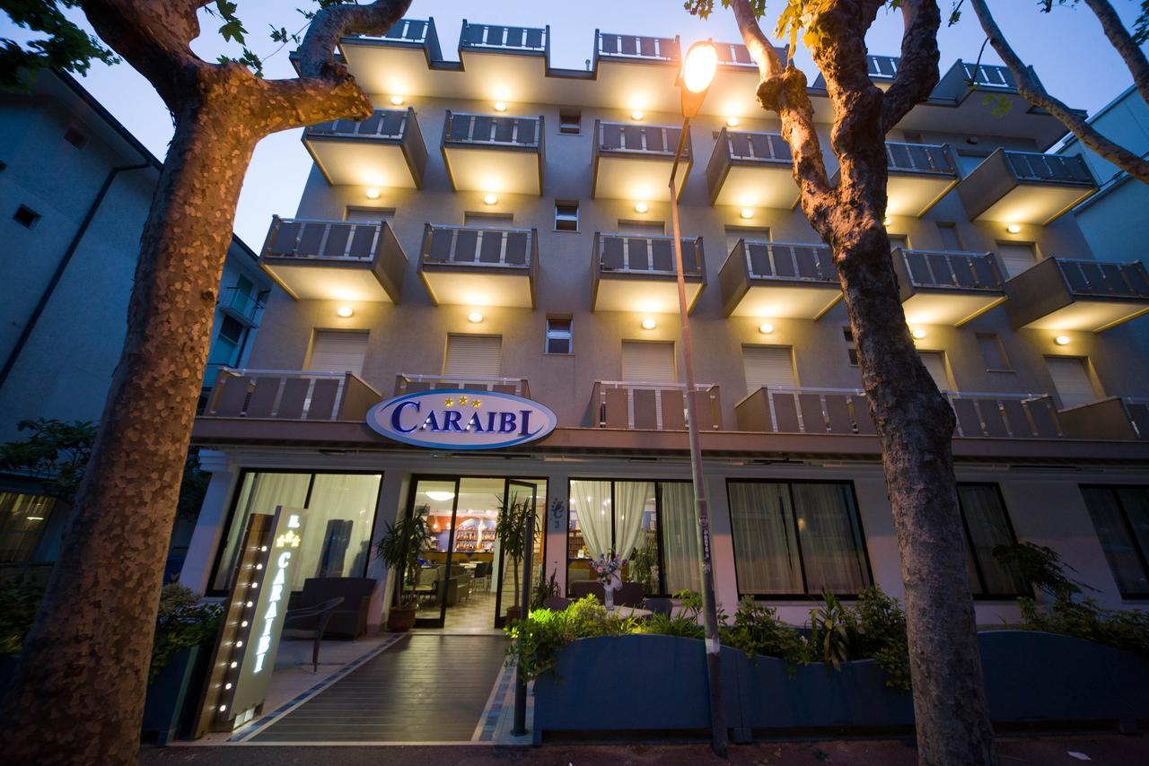 Hotel Caraibi Rimini Esterno foto